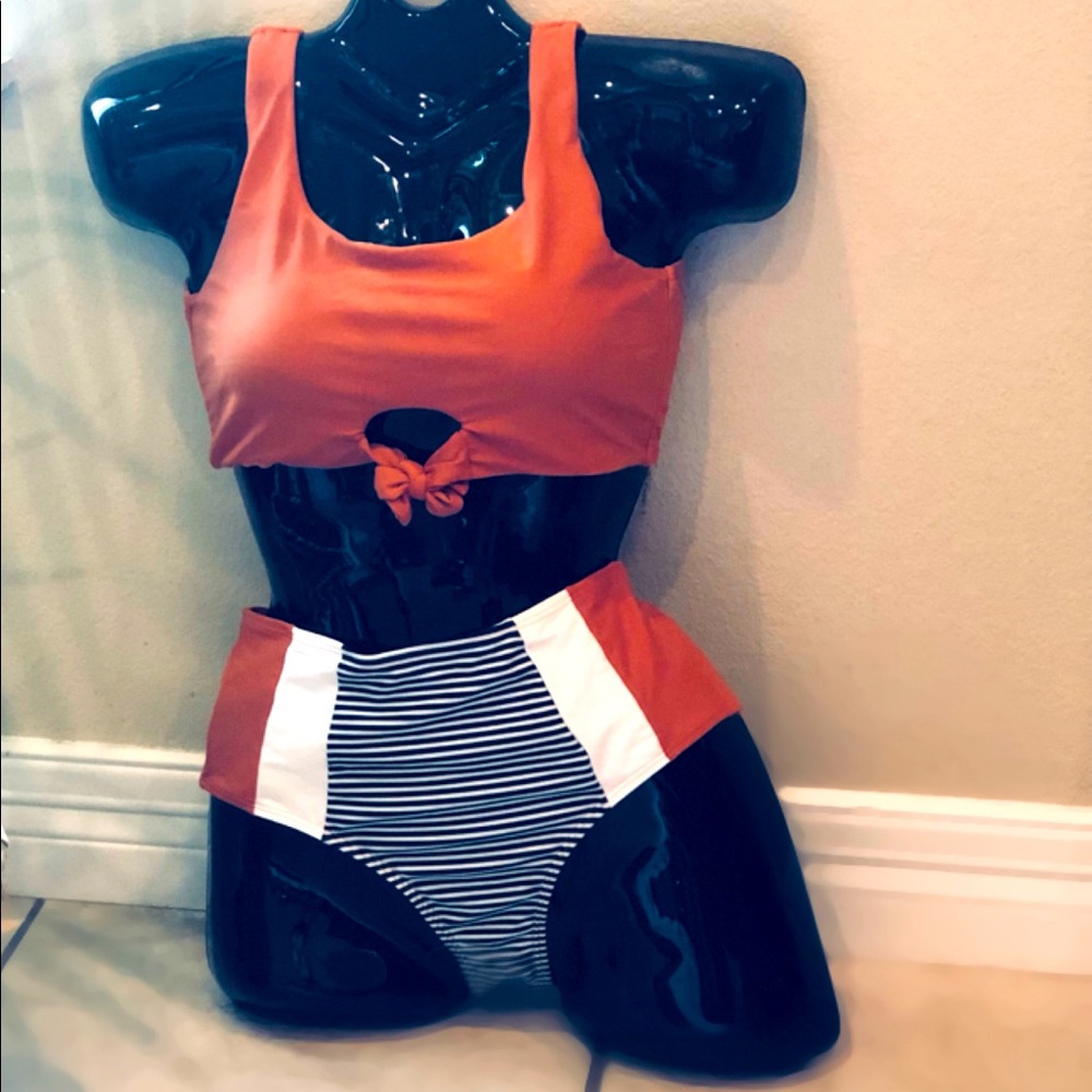 High Waisted Two Piece Swimsuit